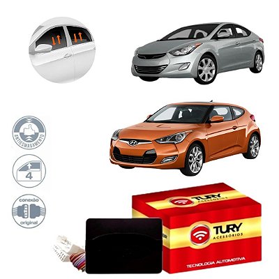 CENTRALINA VIDRO ELANTRA 11/16 VELOSTER /12 - TURY PRO4.31P