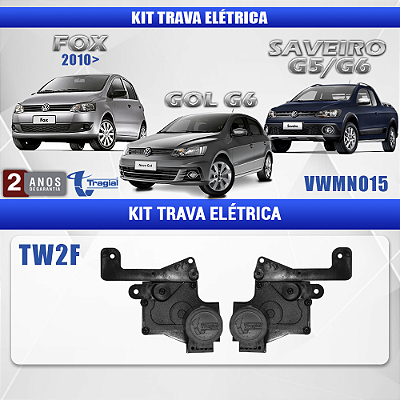 KIT TRAVA ELET GOL/SAVEIRO G5/G6 FOX 10/ 2P TRAG TW2FMN