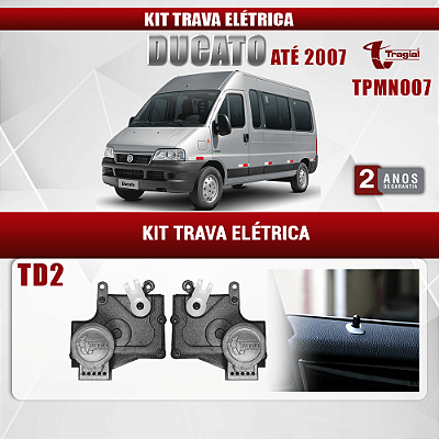 KIT TRAVA ELET DUCATO /07 JUMPER 00/10 BOXER - TRAGIAL TD2MN