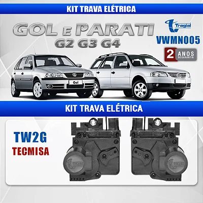 KIT TRAVA ELET GOL/PARATI G2/G3/G4 2P VWMN005