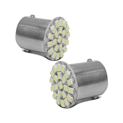 LAMPADA 2PO 22LED CABEÇA RETA (PAR) - VELOX
