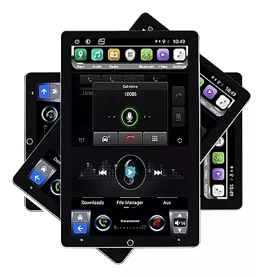 CENTRAL MULTIMIDIA TESLA ANDROID 10" OCTA 4G/64G GIRATÓRIA APPLE CARPLAY ANDROID AUTO (SEM FIO) - UPPERTECH