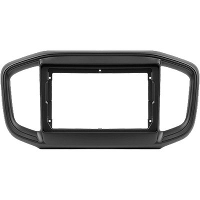 MOLDURA 9" STRADA 2021/ 2 DIN PRETO FOSCO - EXPEX