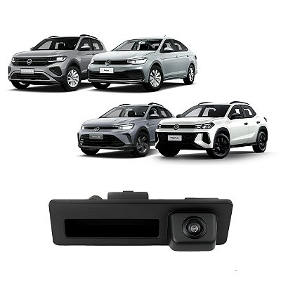 CAMERA RE MACANETA VW T-CROSS/VIRTUS/NIVUS/TERA - UPPERTECH