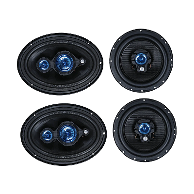 KIT COMBO ALTO FALANTE 6X9 E 6'' - BOMBER