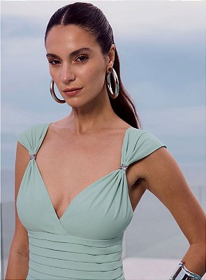 Macacão Verde Água Tufi Duek