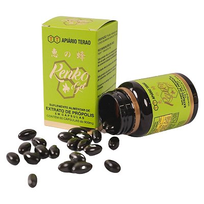 Propolis Verde Capsulas Extrato De Propolis Verde Apiario  - caracteritico