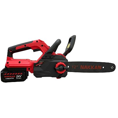 Motosserra a Bateria 24V Brushless com 2 Baterias e Maleta