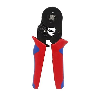 Alicate Crimpador para Terminal Tubular e Ilhós com Catraca