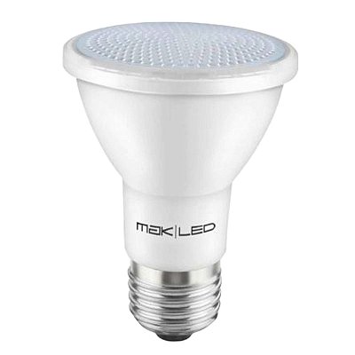 Lâmpada de Led PAR-20 Amarela 3000K E-27 6,5w Bivolt Makled