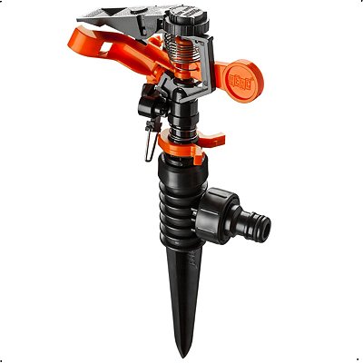 Irrigador para Jardim Giratório Setorial p/ Engate Rápido