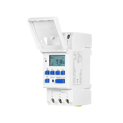 Temporizador Digital Industrial Din35 16A TE-4163 Decorlux