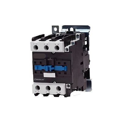 Contator Eletromagnético Plástico Tipo AC 50A 220V Decorlux