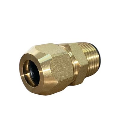 Adaptador de Conexão Tubo Aço para Gás 1/2 Macho xBM Valogin