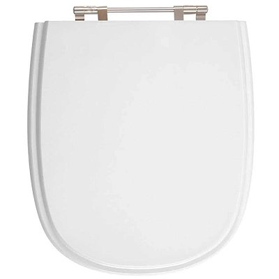 Assento Sanitário Branco MDF Retangular Sabatine Sicmol