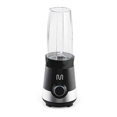 Liquidificador Shake 2Copos 800ml 300W 127V Preto Multilaser