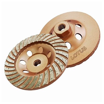 Disco de Desbaste Rebolo Diamantado p/ Concreto 115mm Lotus