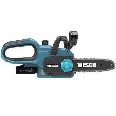 Motosserra a Bateria Sem Fio Profissional 18V 25cm Wesco