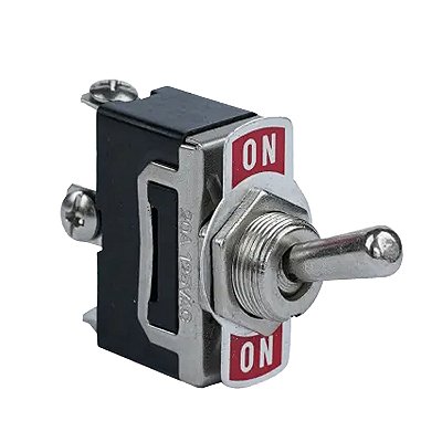 Chave Alavanca Unipolar p/ Circuito On/On Metal 15A Decorlux