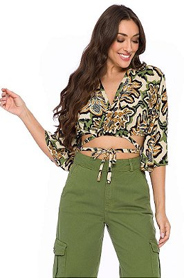 Cropped Folhagens