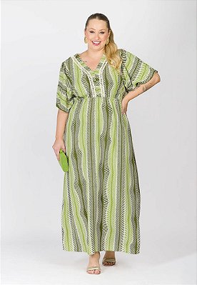 Vestido Longo Plus Size