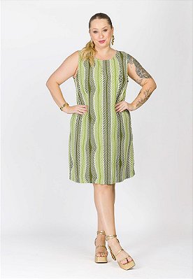 Vestido Tubinho Plus Size