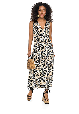 Vestido Longo Floral