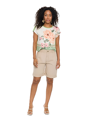Blusa em Plano Sarja Four Way