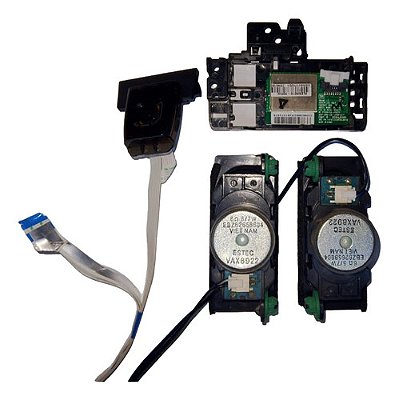 Kit Auto Falante,  Botão Power E Placa Wi-fi Tv Lglkv615bpsb