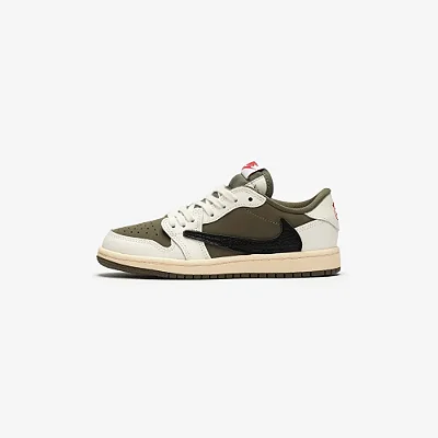 Travis Scott x Air Jordan 1 Low PS Medium Olive