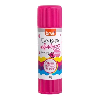 Cola Bastão Infinity com cheiro de chiclete - BRW
