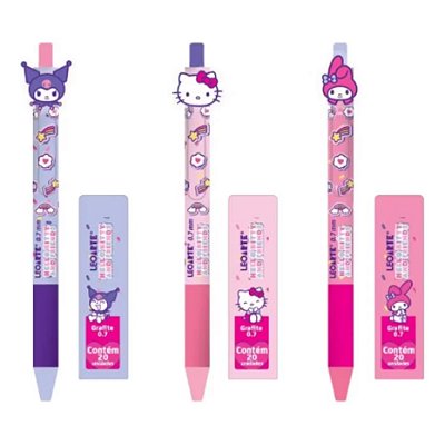 Lapiseira 0.7 Hello Kitty and Friends