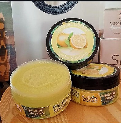 Esfoliante Corporal- Limão Siciliano 240g