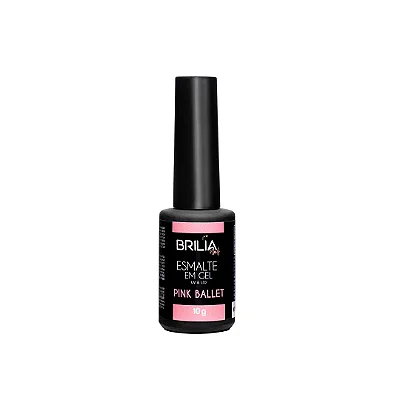 ESMALTE GEL PINK BALLET UNI BRILIA NAILS