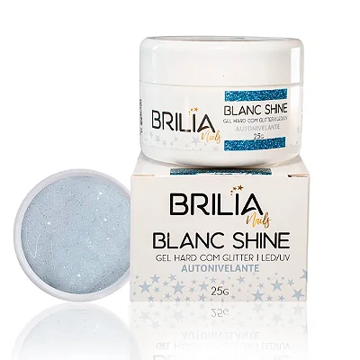 GEL BLANC SHINE 25G BRILIA NAILS
