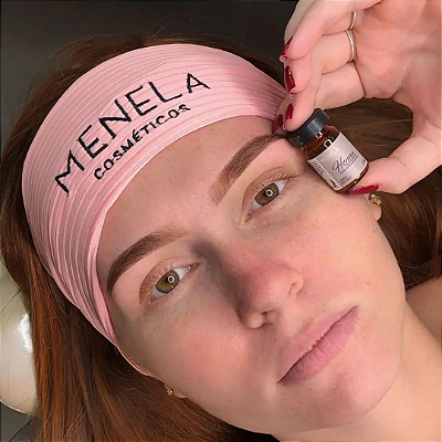 KIT HENNA PARA SOBRANCELHAS MENELA 2,5 G - LOIRO ESCURO