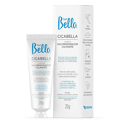 Cicabella Creme Multirreparador Calmante Depil Bella 20g