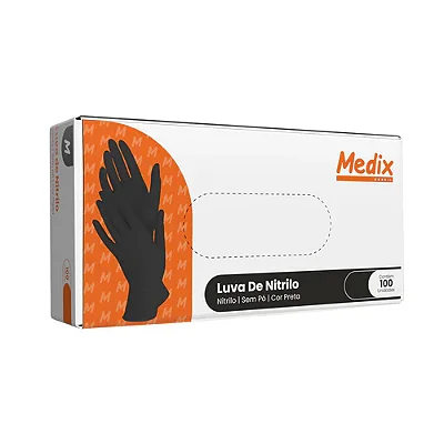 LUVA LATEX NAO SAUDE C/PO TAM M 100UN PROFISSIONAL