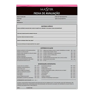 FICHA DE ANAMNESE MASTER OLHOS -