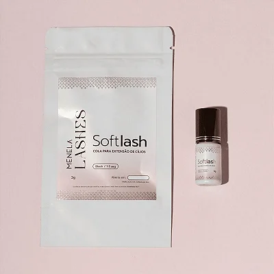 Soft Lash Cola para Cílios Menela Lashes 3g