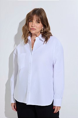 Camisa Alfaiataria Oxford Branca