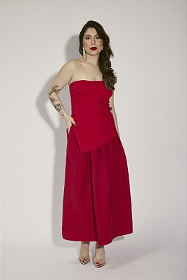 Blusa Yasmin Tomara Que Caia Vermelha