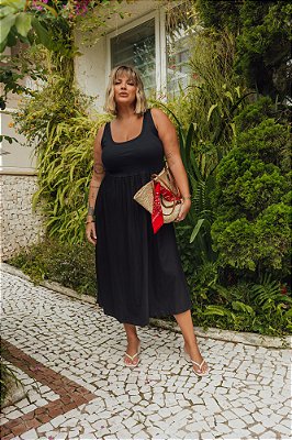 Vestido Agatha Preto