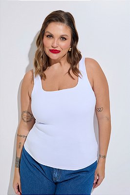 Regata Thaís Poliamida Branca