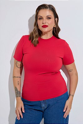 Blusa Irene Poliamida Vermelha