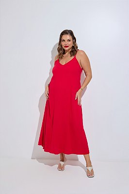 Vestido Paula Vermelho