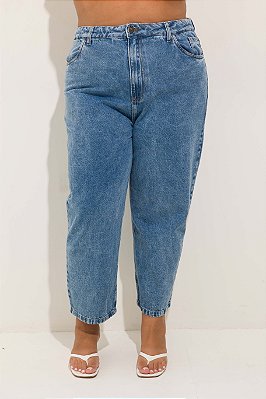 Calça Mom Jeans Vintage Plus Size Carolina