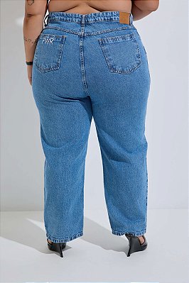 Calça Mom Jeans Vintage Plus Size Carolina
