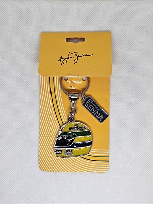 Chaveiro de Metal - Ayrton Senna Capacete