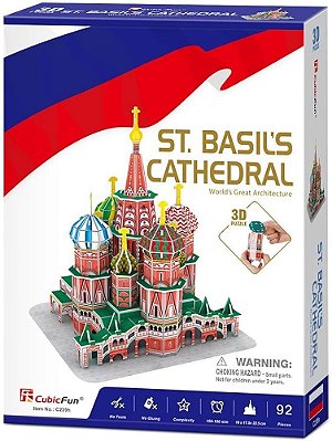 Quebra-Cabeça ST Brasil Cathedral 92 Peças